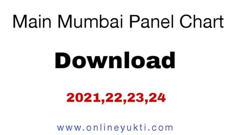 main mumbai panel chart 2021|main mumbai jodi chart 2022.